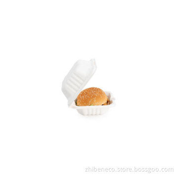 Eco Friendly Disposable & Biodegradable Clamshell Box